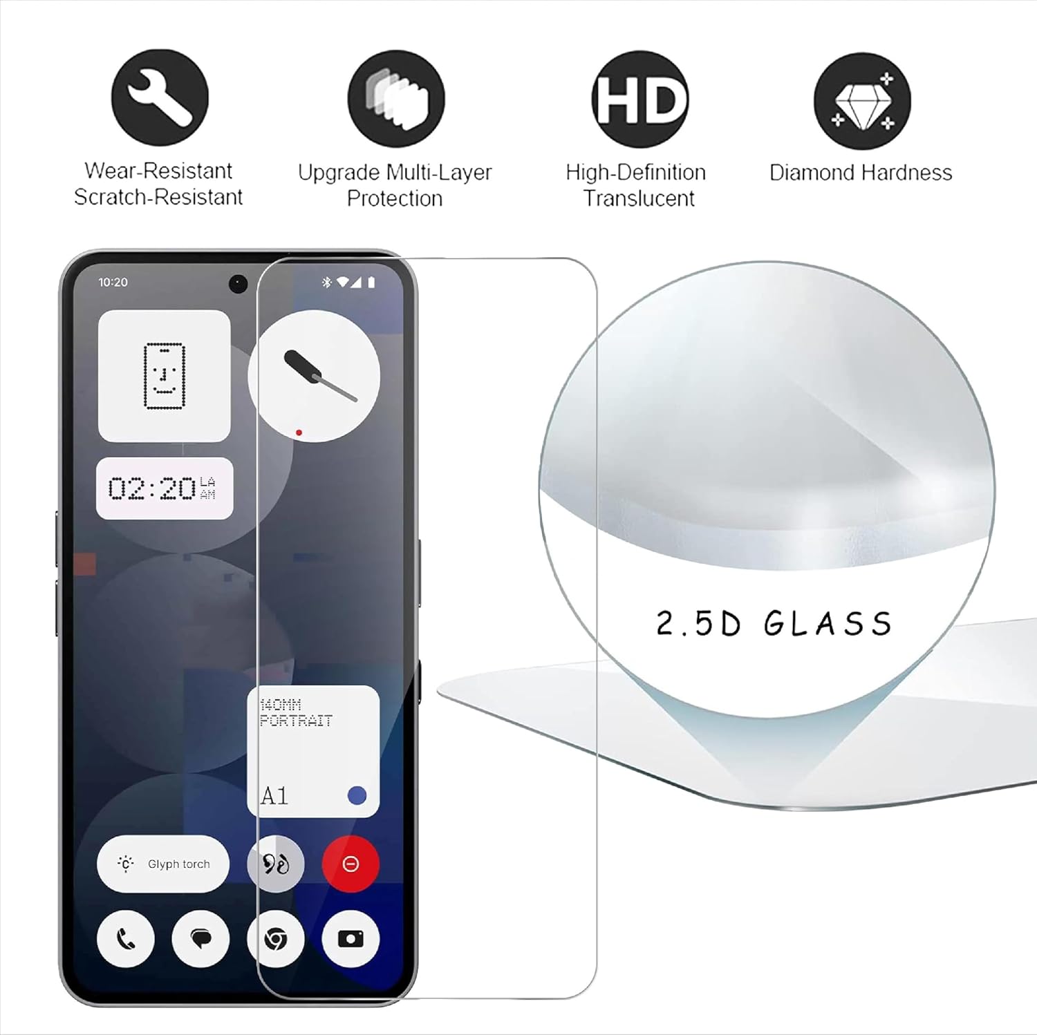 Nothing Phone (3a) Pro Screen Protector Glass