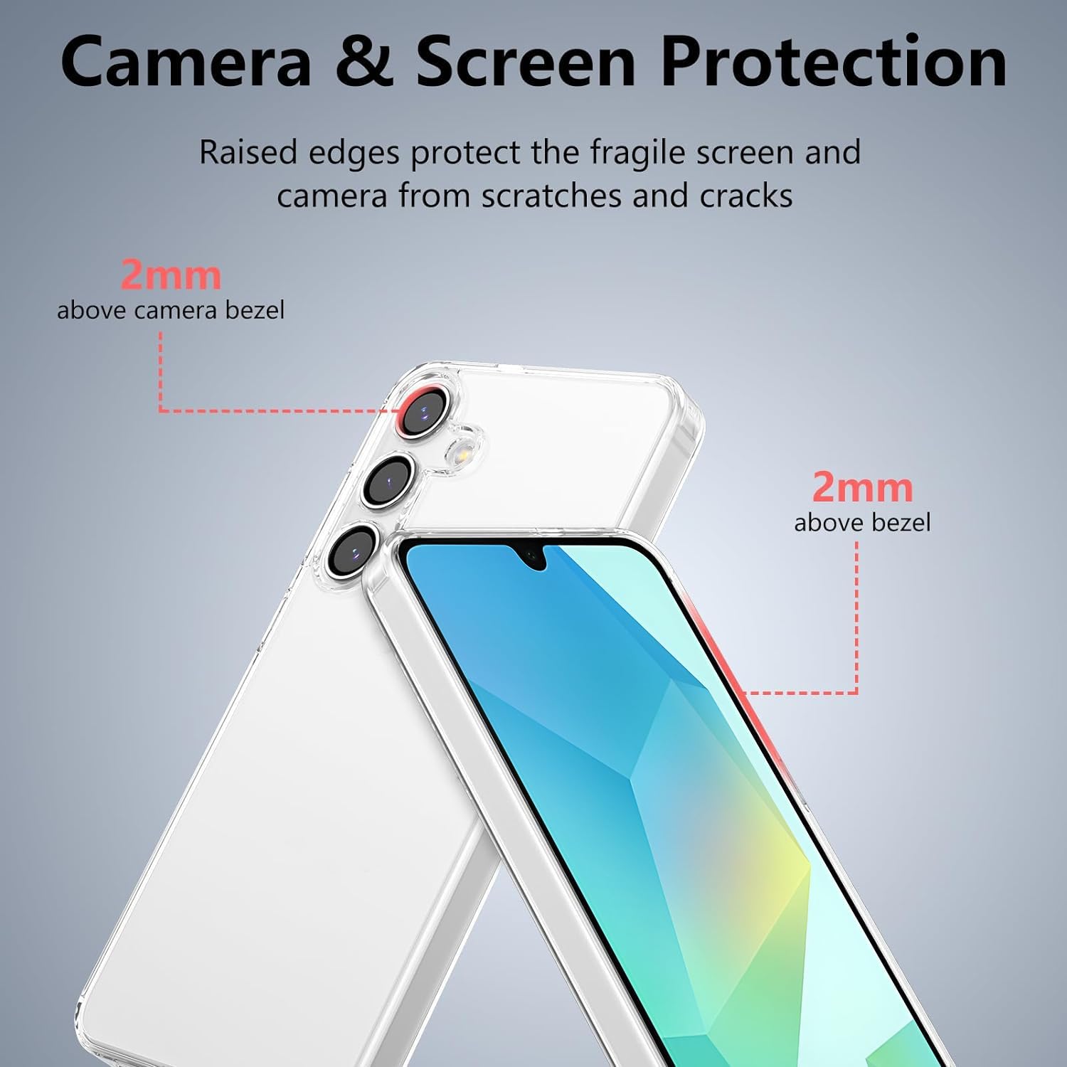 Samsung Galaxy A16 4G/5G Case Clear Phone Cover