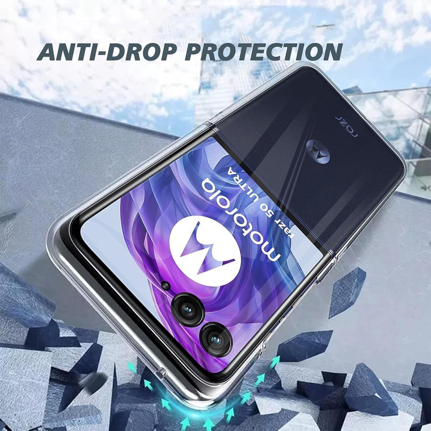 Cover Motorola Razr 50 Ultra Sottile Cover Motorola Razr 50 Ultra Sottile