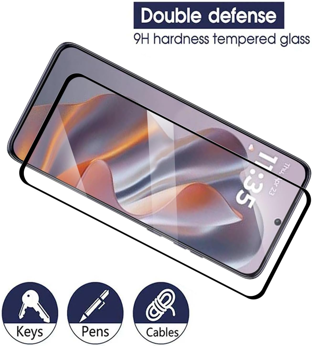 Motorola Edge 50 Neo Screen Protector Glass Full Cover