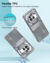 Nothing Phone (3a) Pro Case Clear Silicone Shockproof Gel Phone Cover