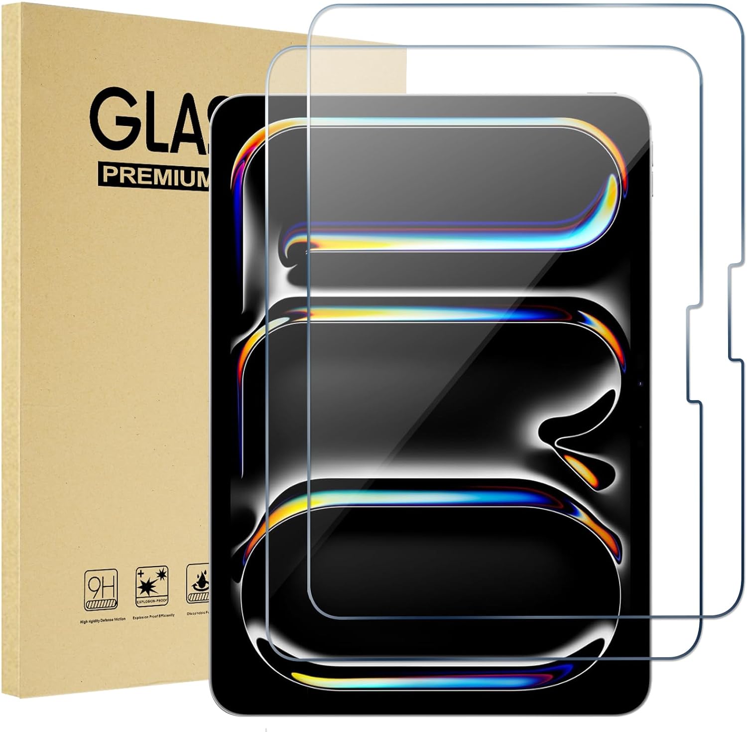 Apple iPad Air 11 13 2025 Screen Protector Glass A16 11TH Gen M3