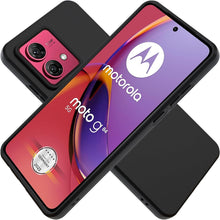 Motorola Moto G84 5G Case Matte Soft Black Gel Phone Cover