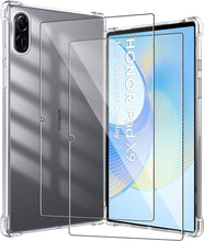 Honor Pad X9 Case Clear Shockproof Cover & Screen Protector