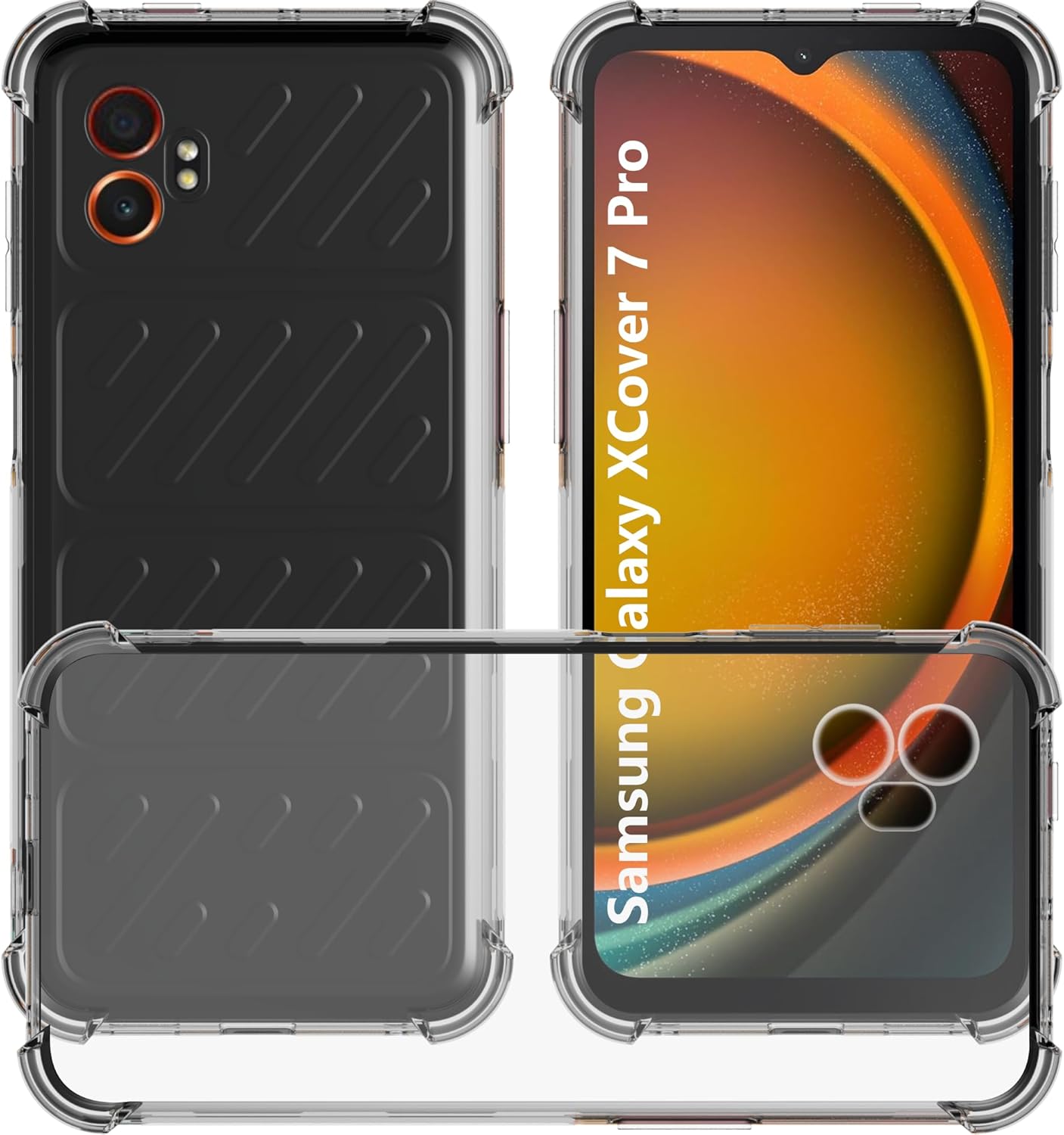 Samsung Galaxy XCover 7 Pro Case Clear Phone Cover