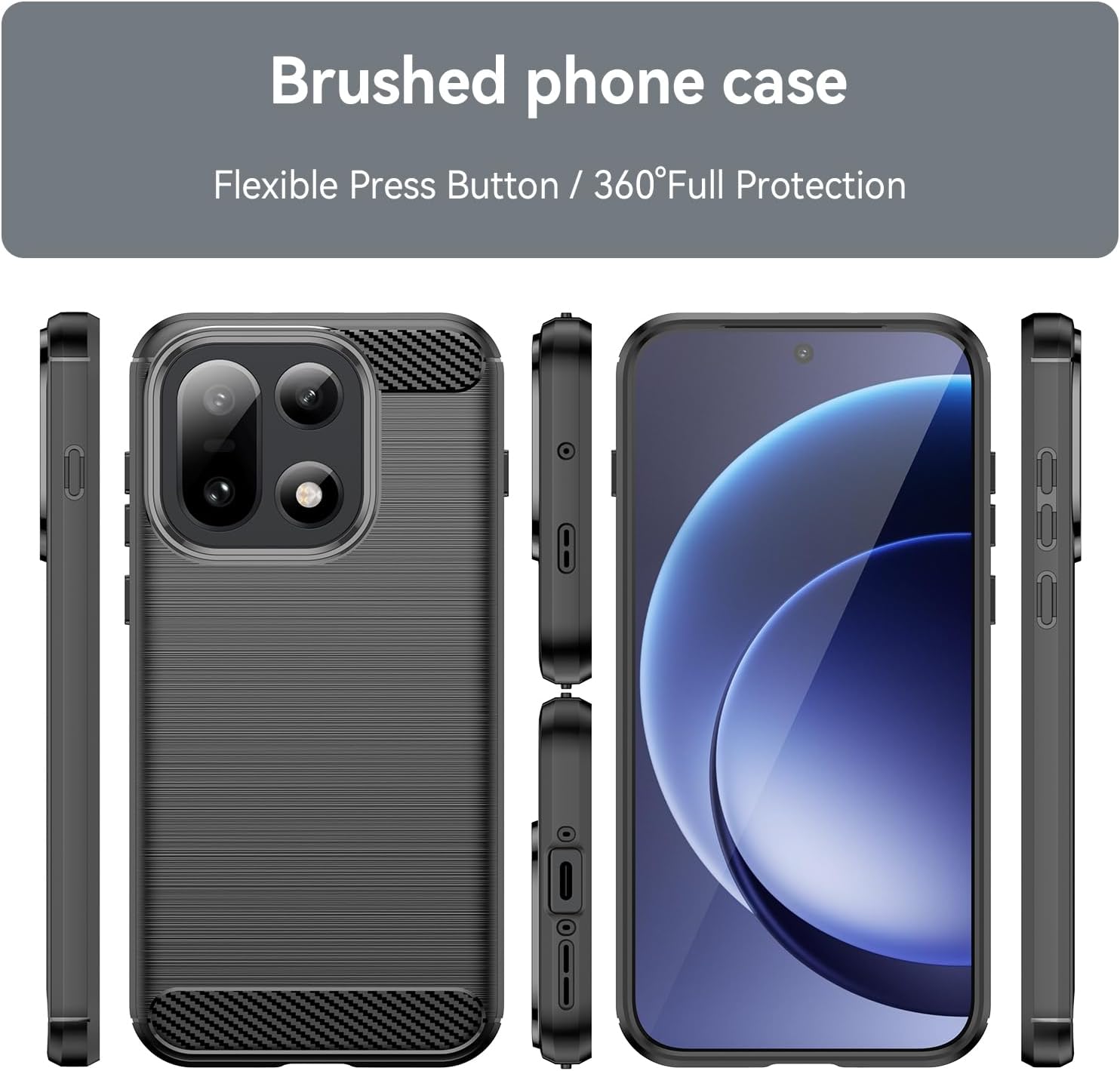 OnePlus 15 Case Carbon Fibre Phone Cover