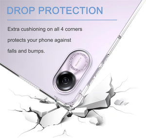 Honor Pad X9 Case Clear Shockproof Cover & Screen Protector