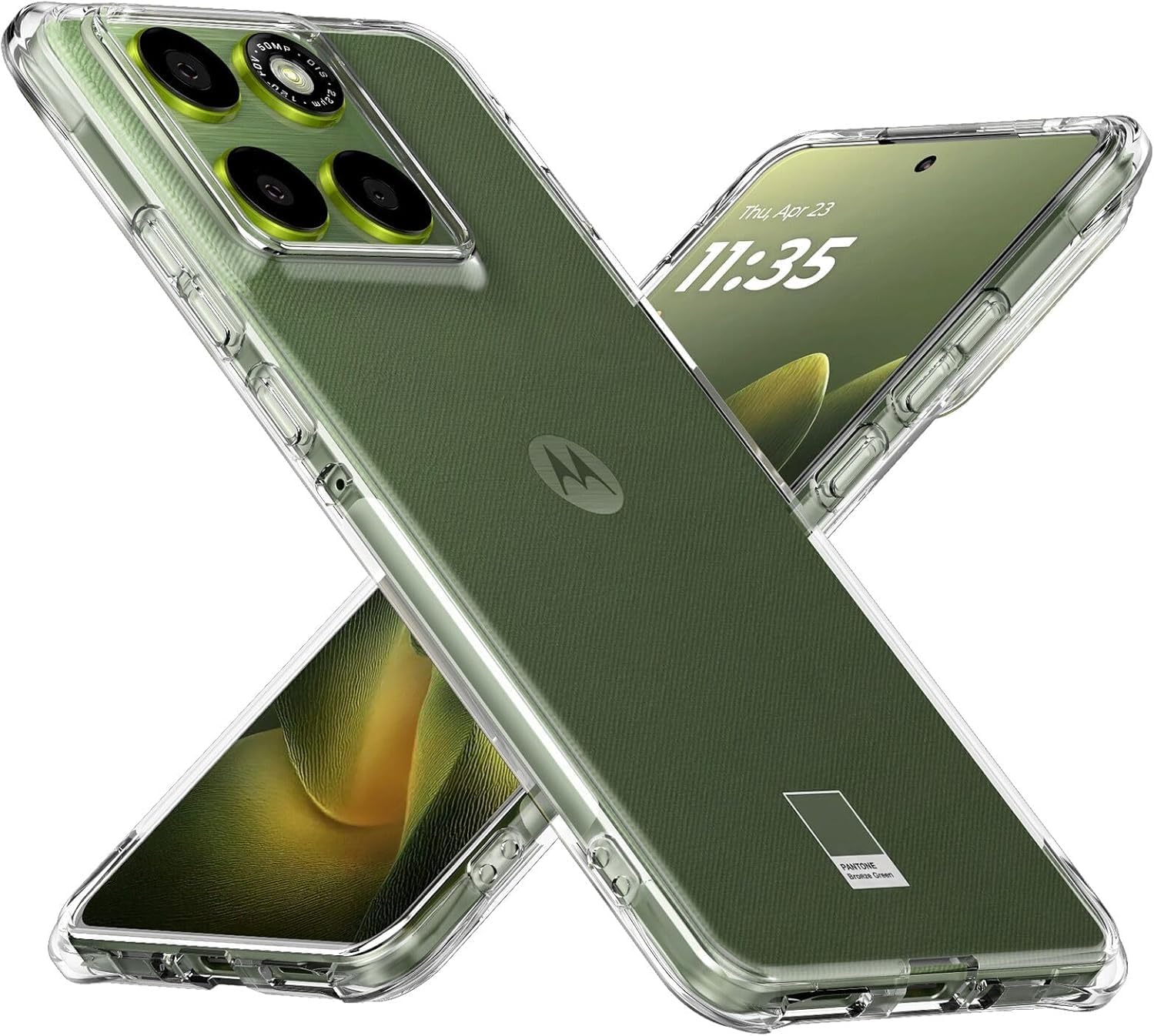Motorola Edge 70 Case Clear Phone Cover