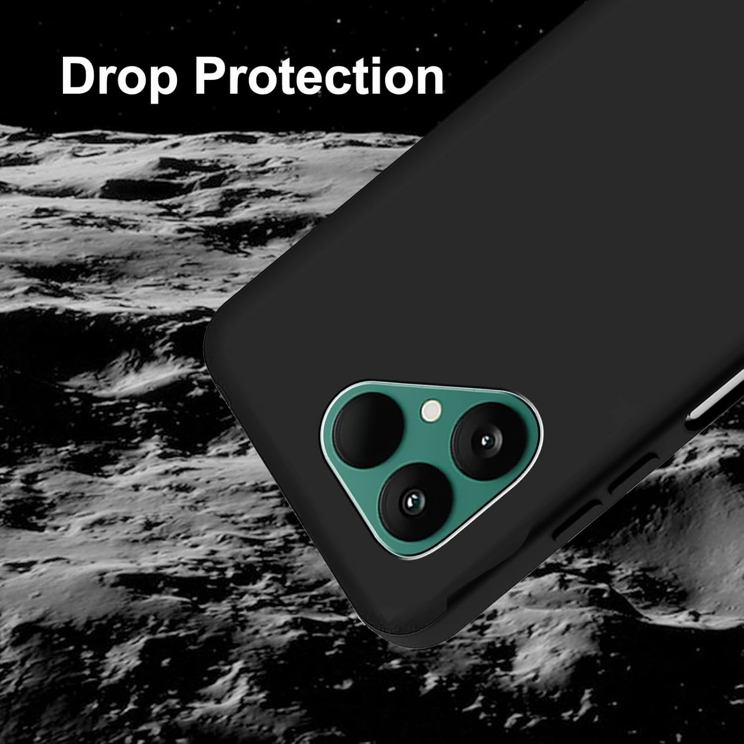 Fairphone 6 Black Gel Phone Cover & Screen Protector