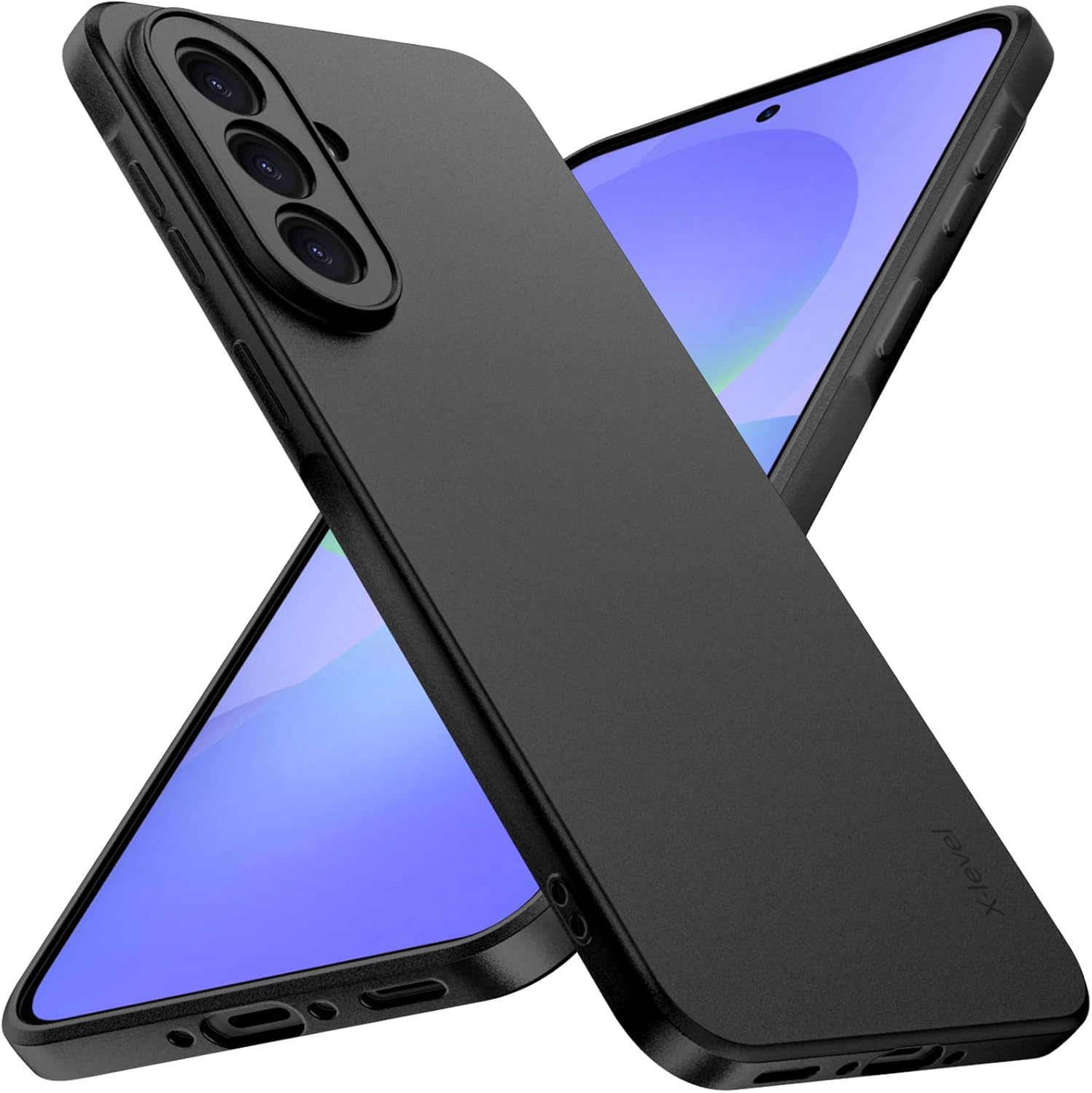 Samsung Galaxy A37 Case Matte Soft Black Gel Phone Cover