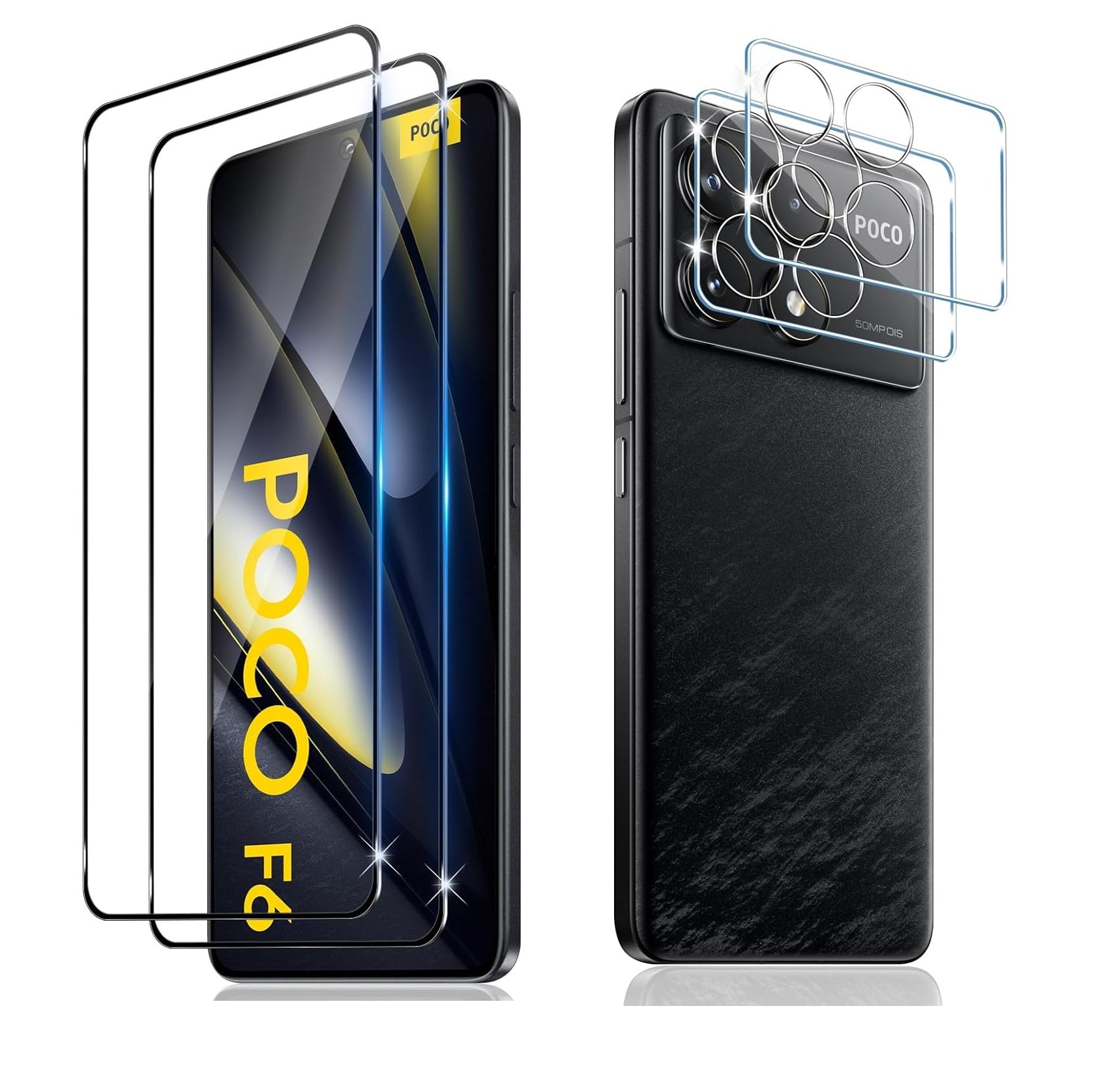 Xiaomi Poco F6 / F6 Pro Screen Protector & Camera lens