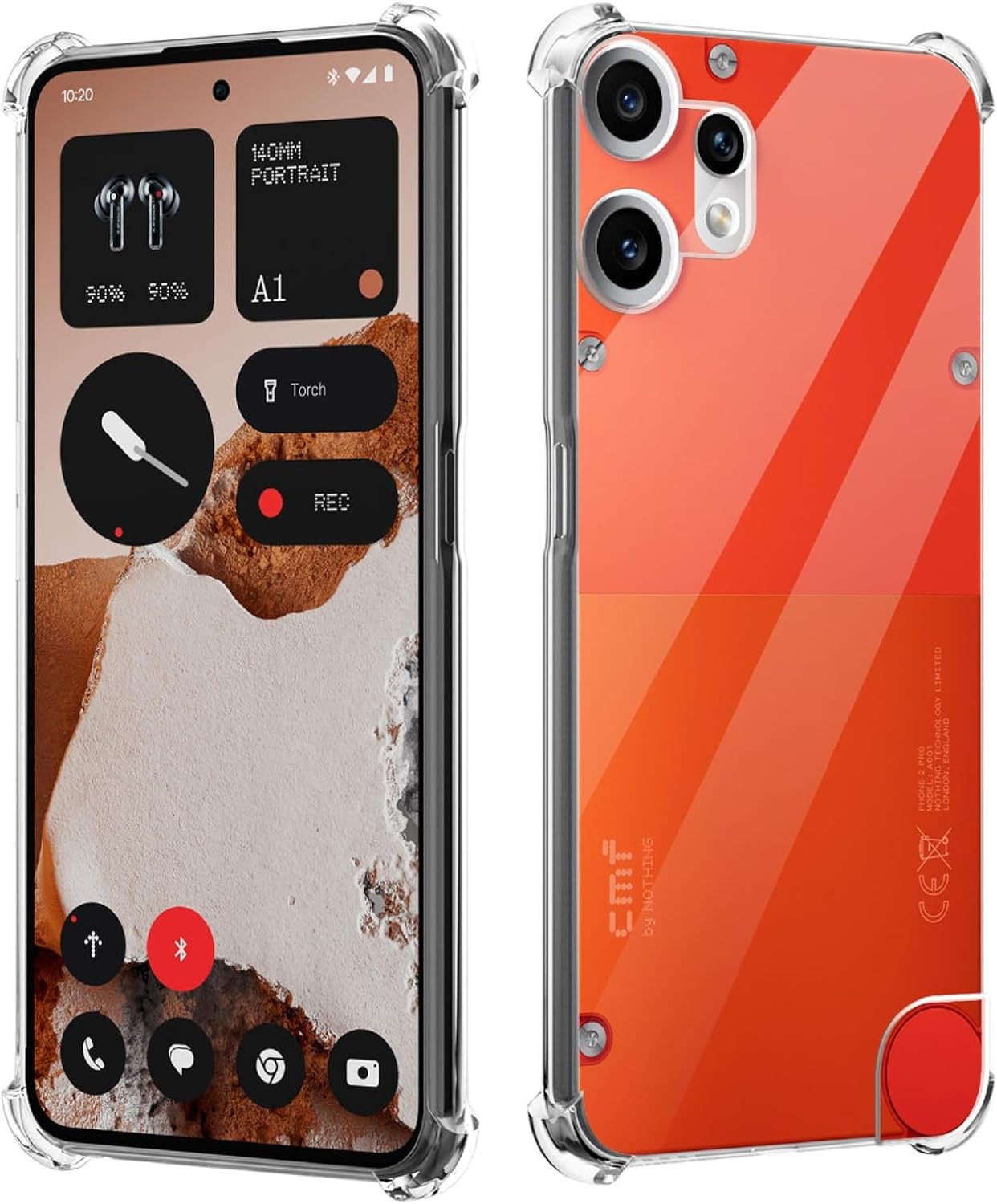Nothing CMF Phone 2 Pro Case Clear Phone Cover