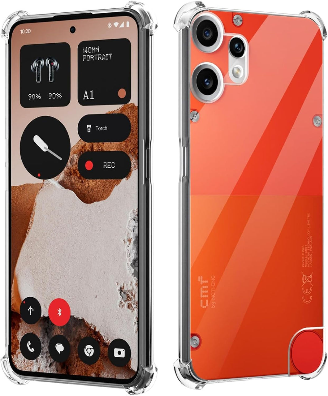 Nothing CMF Phone 2 Pro Case Clear Phone Cover