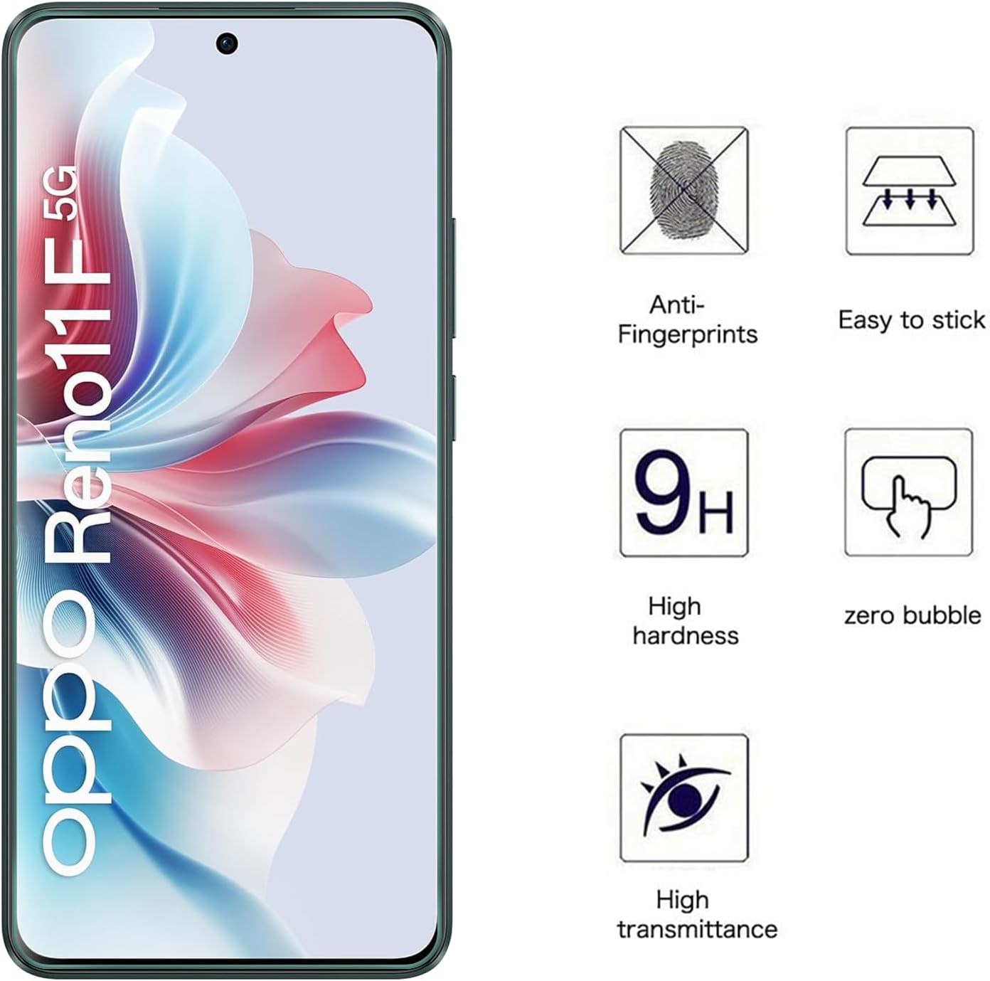 Oppo Reno 11 F 5G Screen Protector Glass