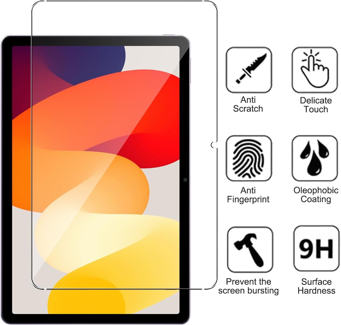 Xiaomi Redmi Pad SE Screen Protector Glass