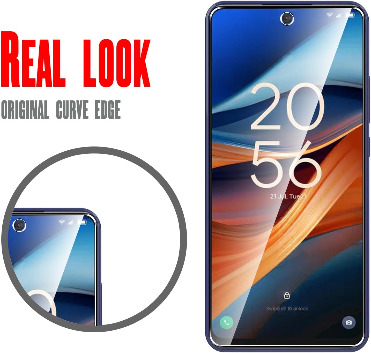 TCL 50 SE Screen Protector Glass