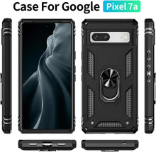 Google Pixel 7a Case Kickstand Shockproof Ring Phone Cover