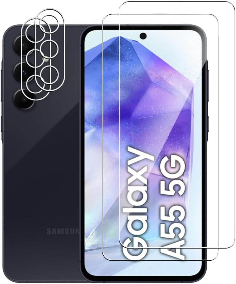 Samsung Galaxy A55 5G Screen Protector & Camera lens