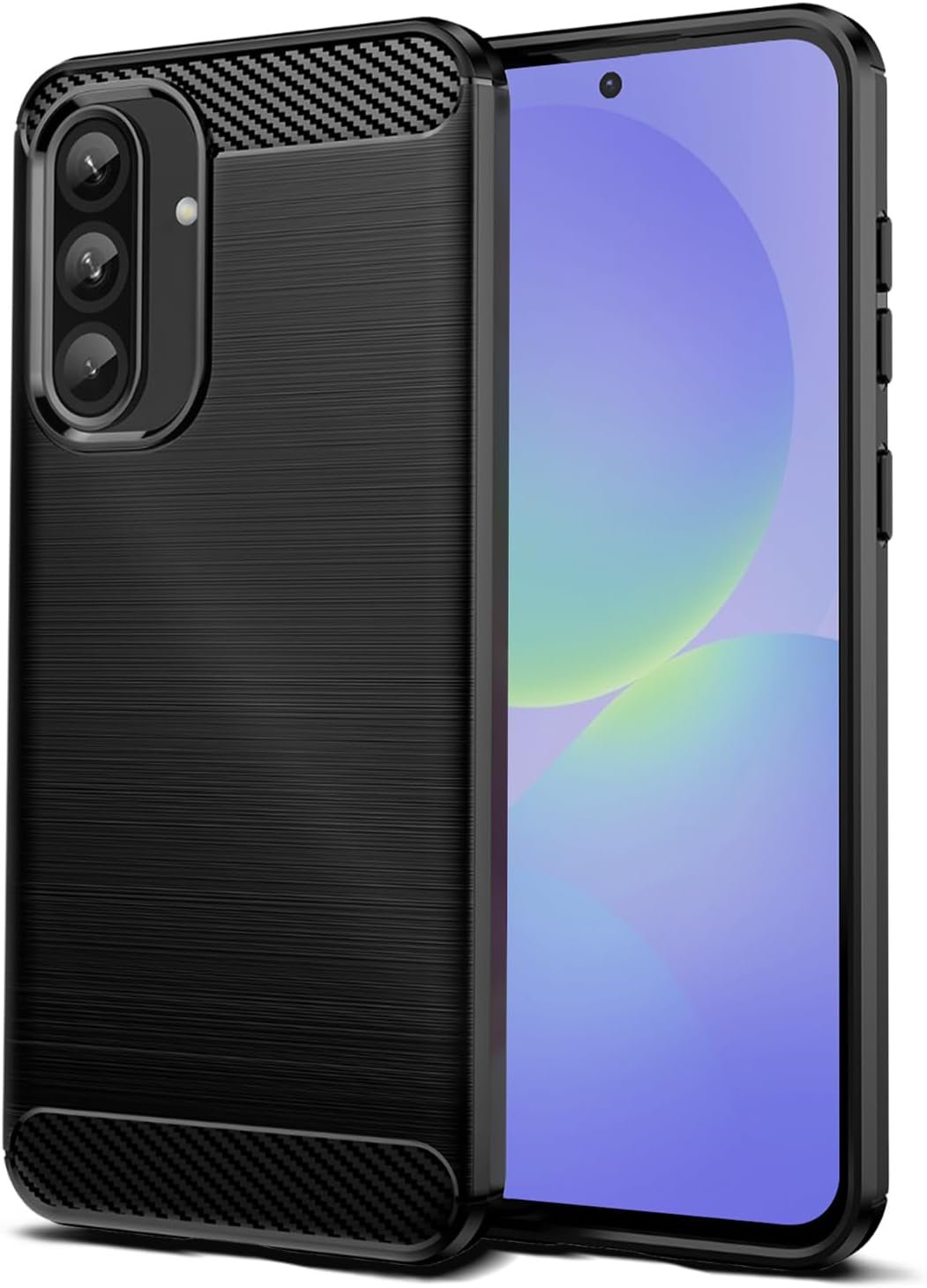 Samsung Galaxy A37 Case Carbon Fibre Gel Phone Cover