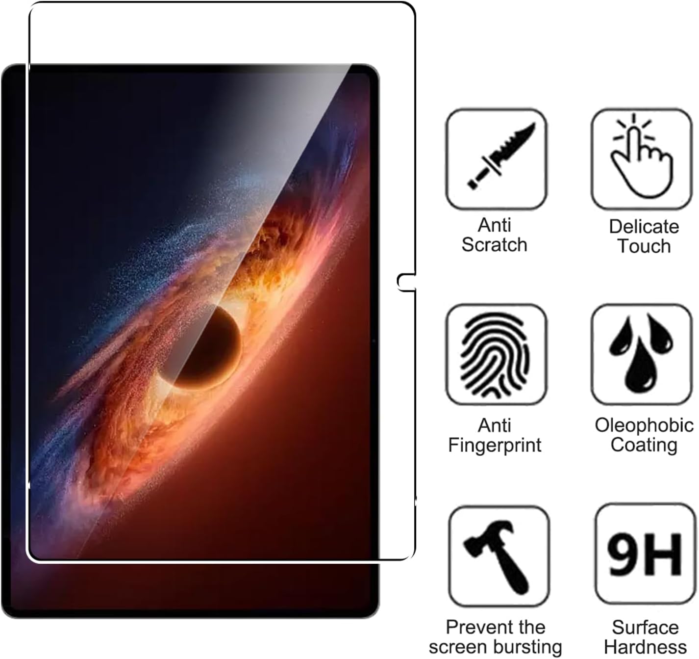 Honor MagicPad 4 Glass Screen Protector [2 Pack}