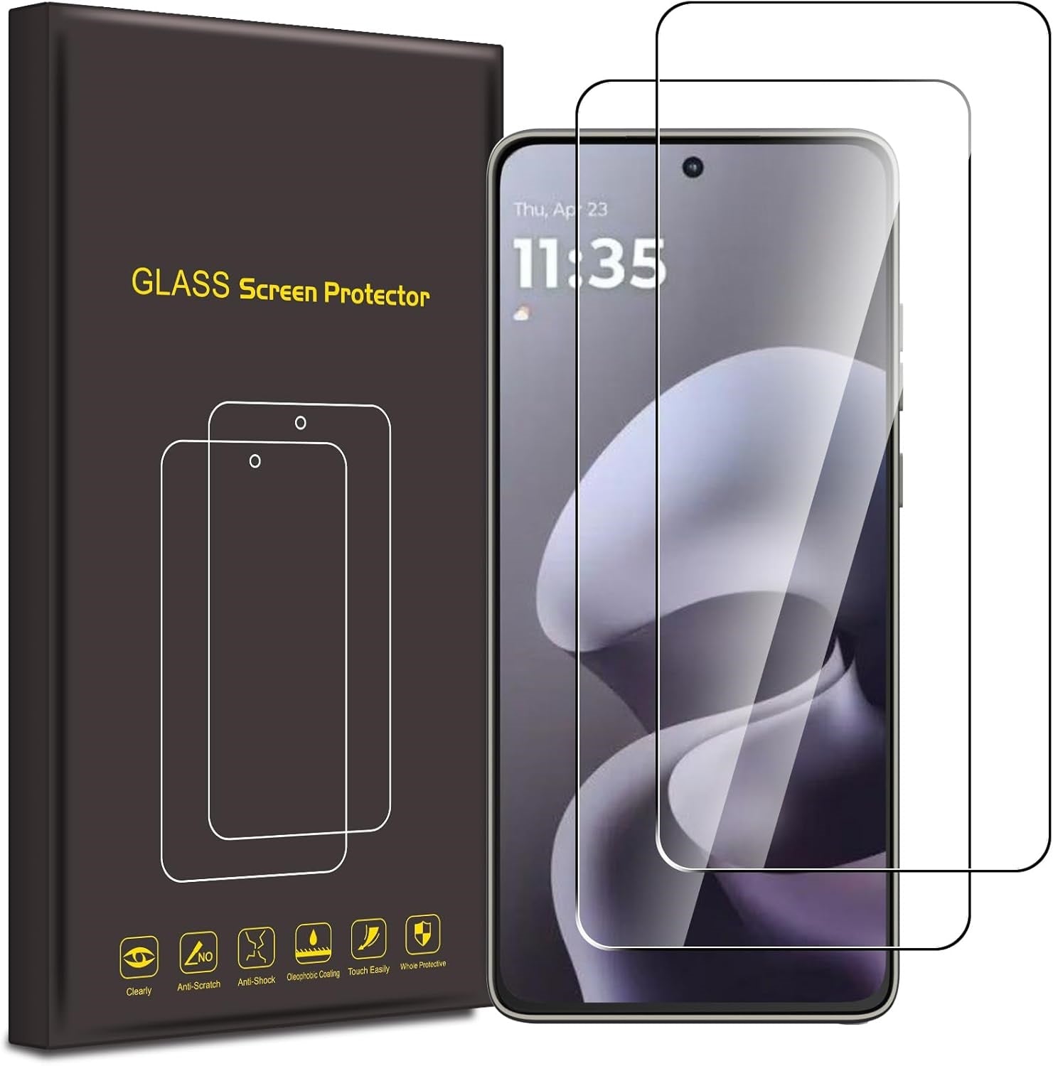 Motorola Moto G87 Screen Protector Glass 2 Pack