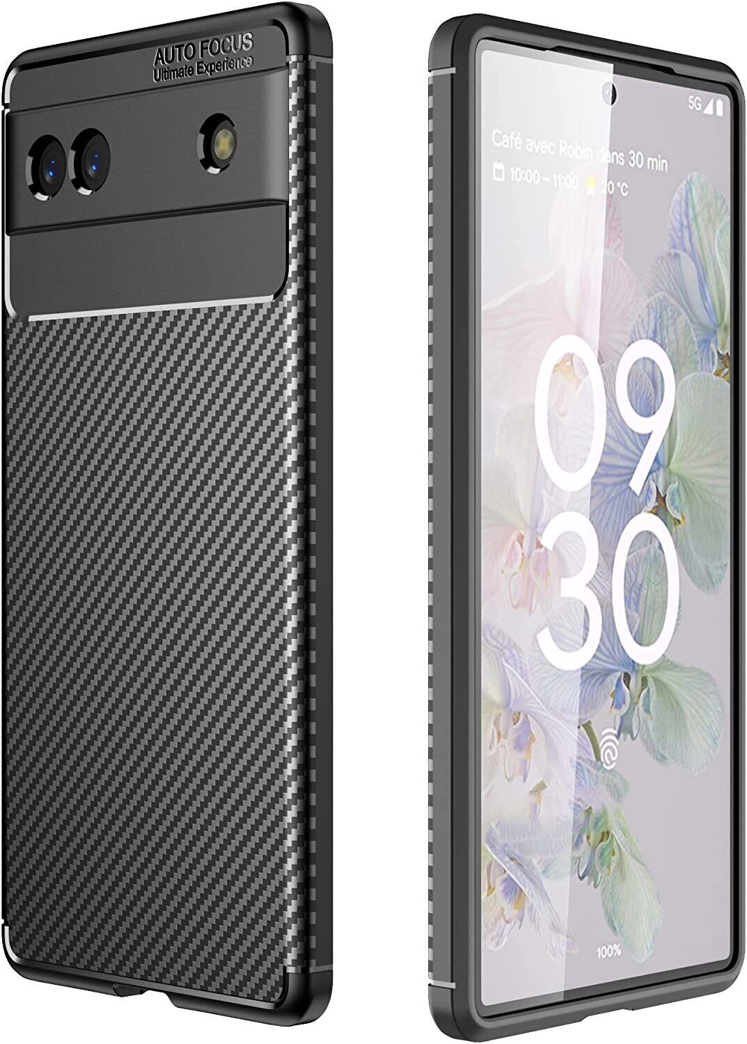 Google Pixel 7a Case Carbon Fibre Phone Cover