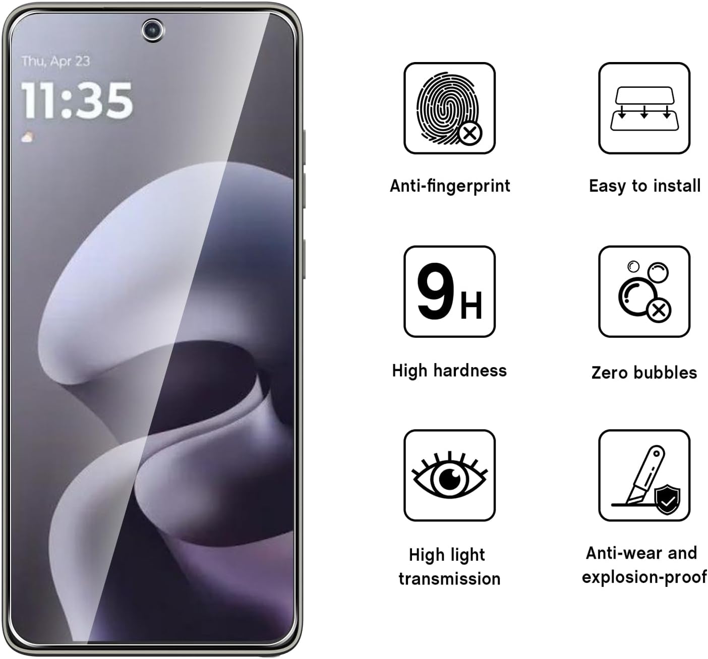 Motorola Moto G87 Screen Protector Glass 2 Pack