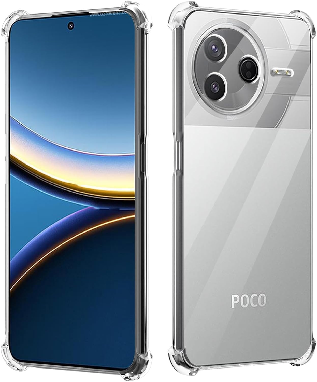 Xiaomi Poco F7 Pro Case Clear Phone Cover