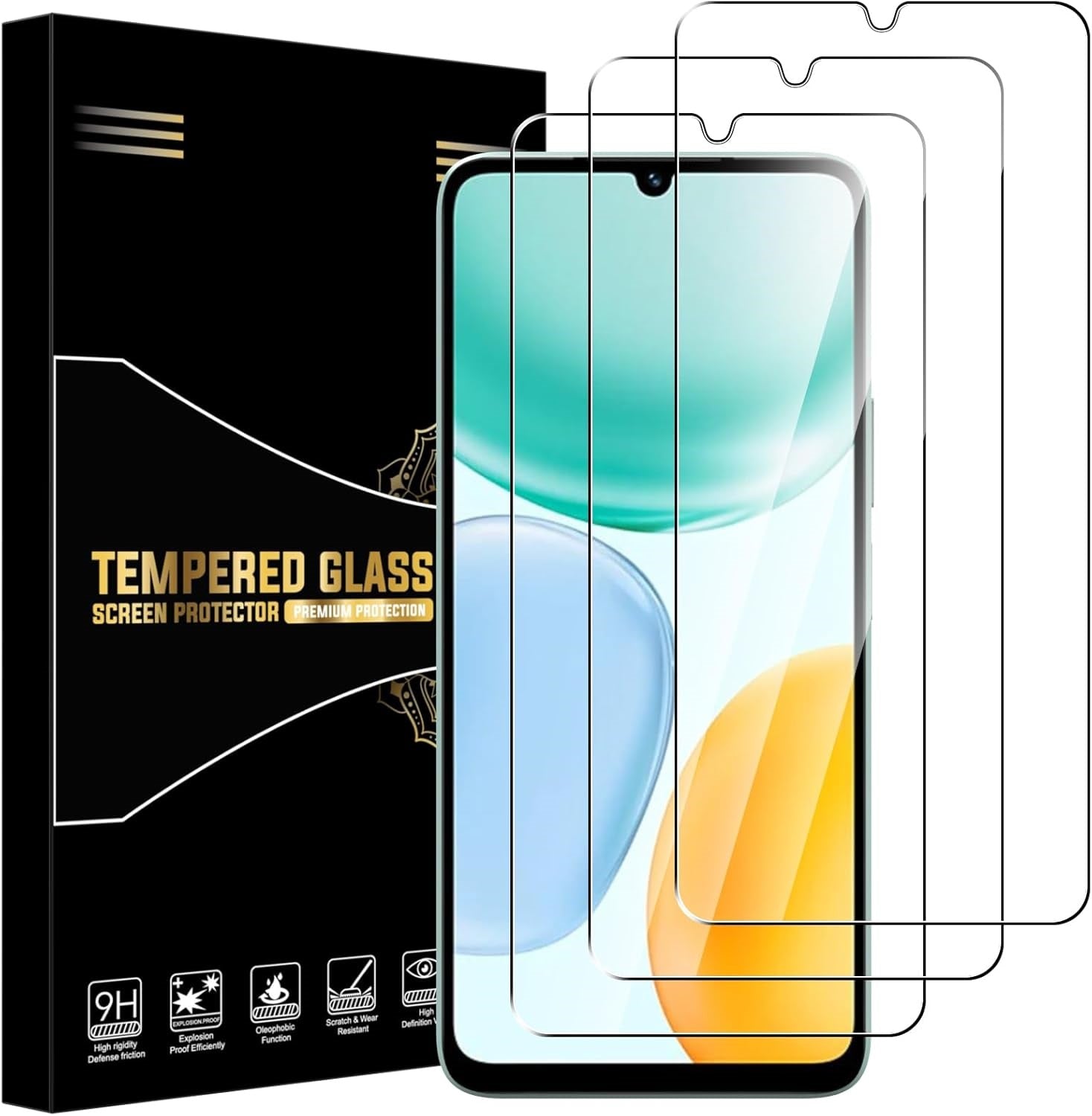 Honor X5c Plus Screen Protector Glass [2 Pack]