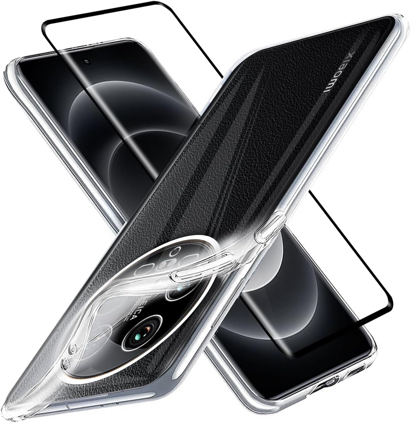 Xiaomi 14 Ultra Case Clear Silicone Gel Phone