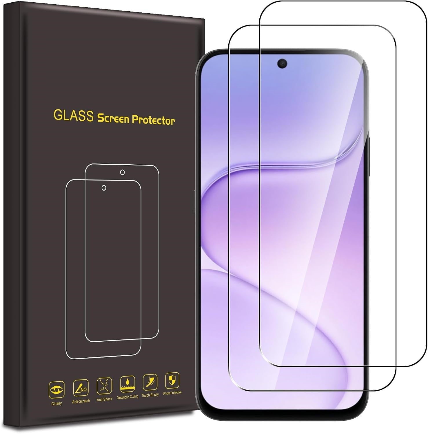 Honor 600 Smart Screen Protector Glass 2 Pack