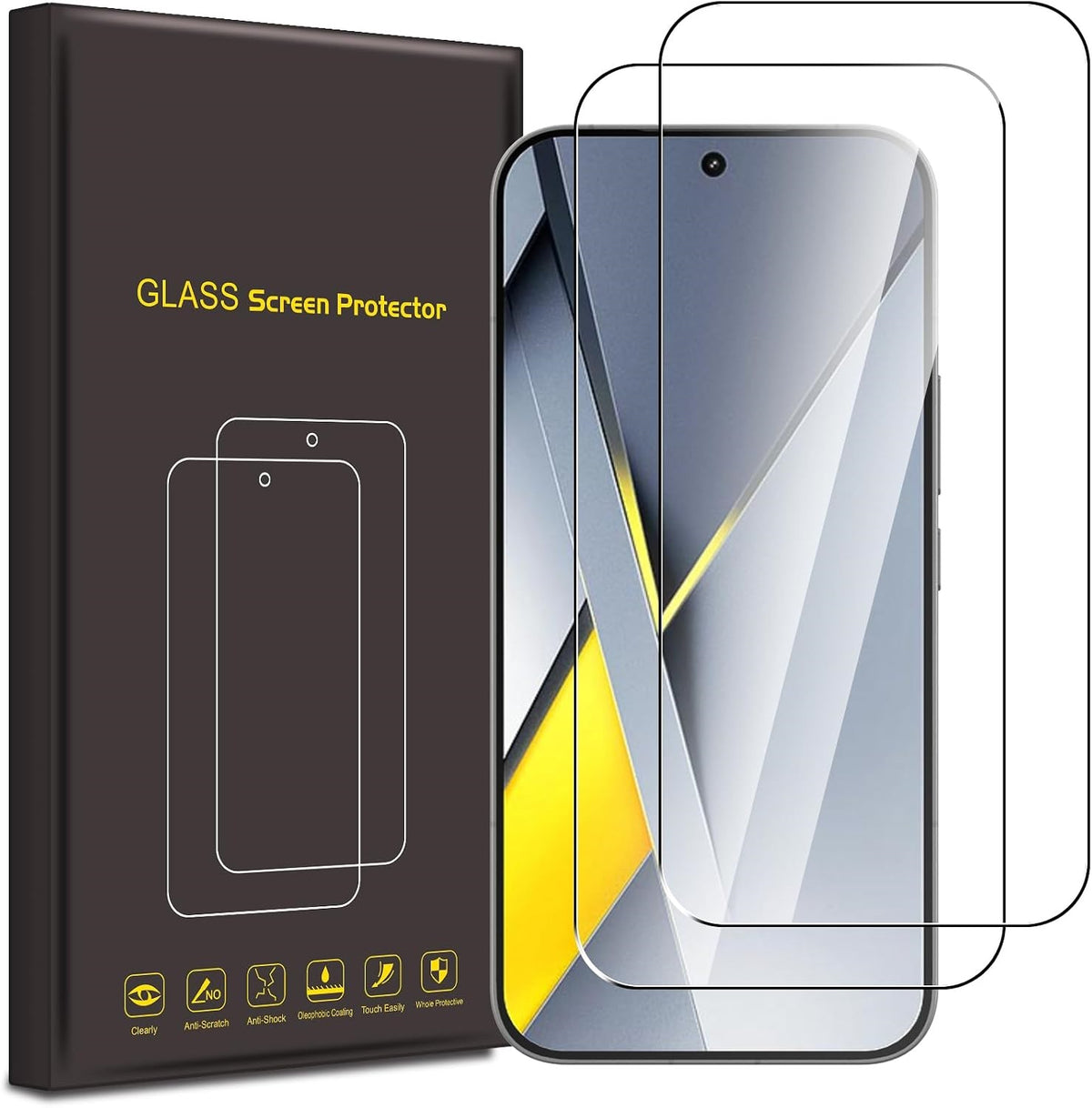 Xiaomi Poco F9 Pro / F9 Ultra Screen Protector Glass 2Pack