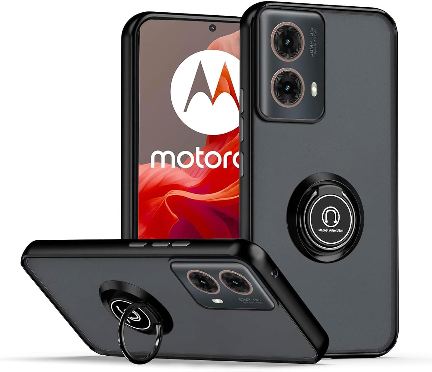 Motorola Moto G85 Case Kickstand Shockproof Cover Heavy Duty
