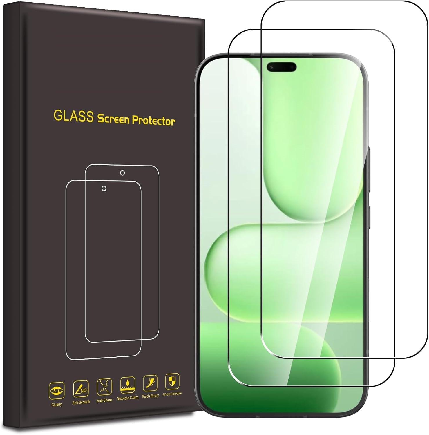 Honor 600 / Lite / Pro Screen Protector Glass 2 Pack