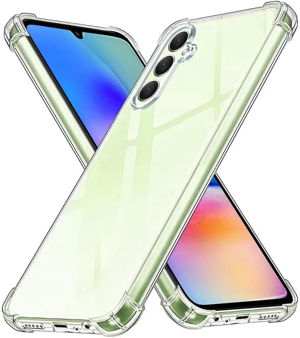 Samsung Galaxy A05 / A05S Case Clear Phone Cover & Screen Protector