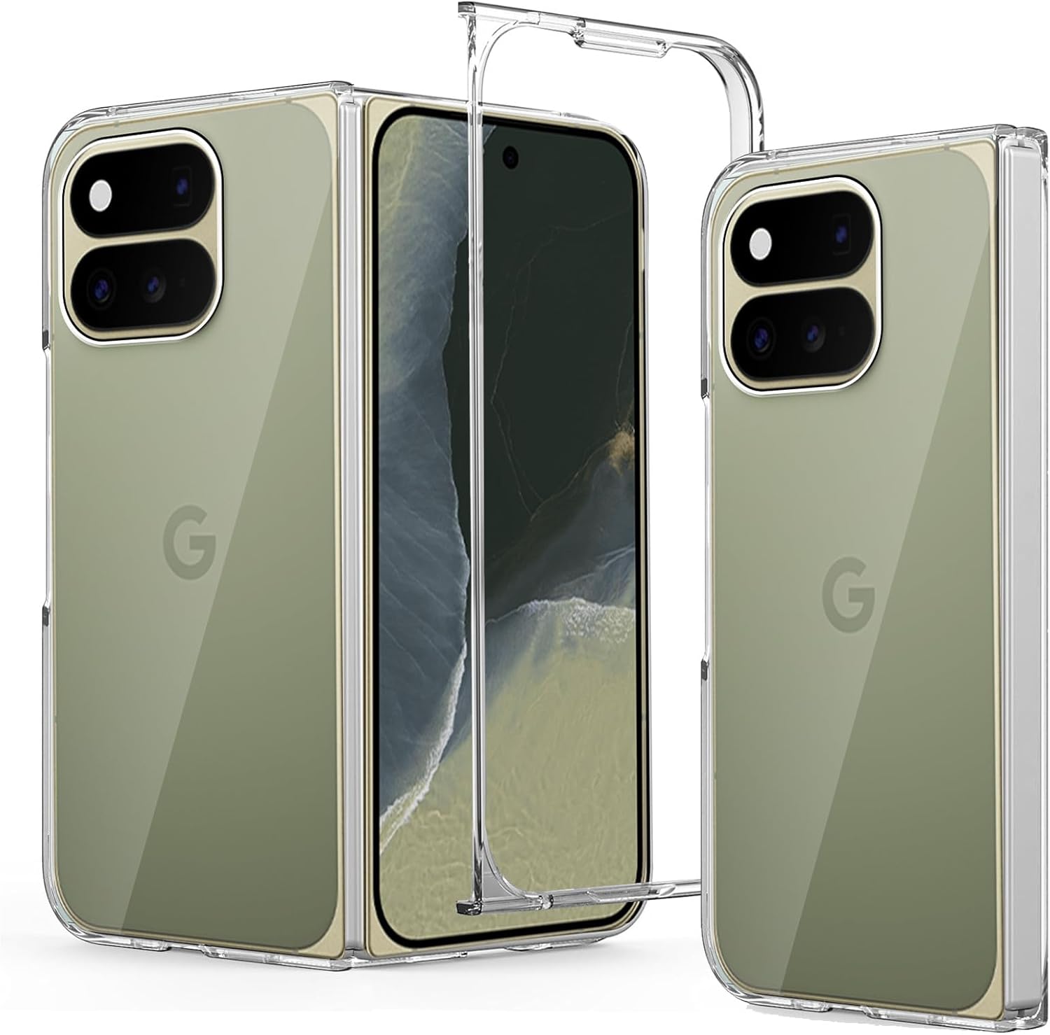 Google Pixel 11 Pro Fold Case Clear Phone Cover PC