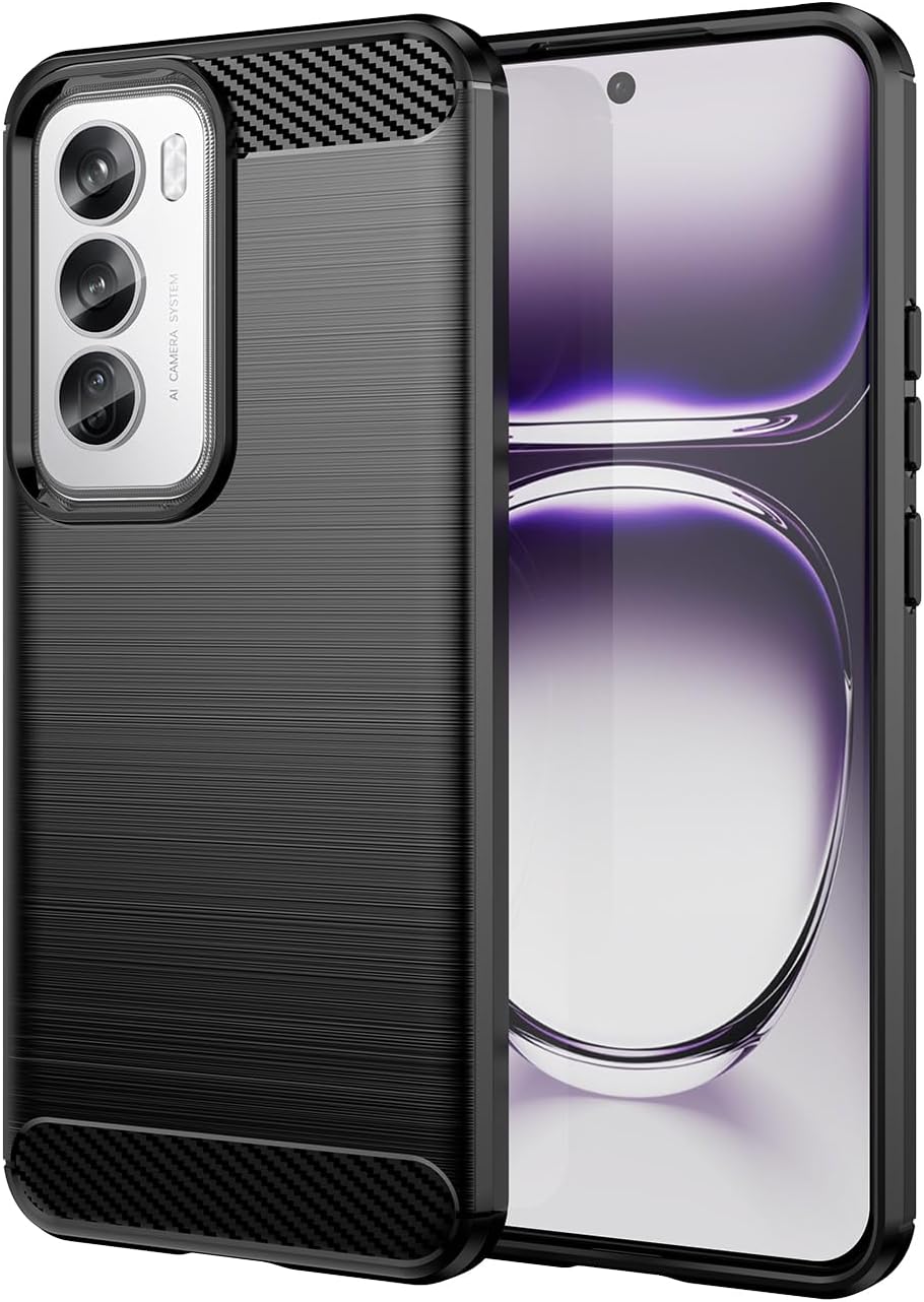 Oppo Reno 12 / 12 Pro Case Carbon Fibre Phone Cover