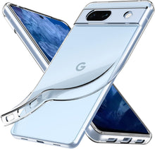Google Pixel 8a Case Clear Phone Cover & Screen Protector