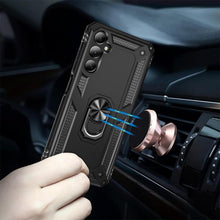 Samsung Galaxy A05s Case Shockproof Ring Stand Phone Cover + Screen Protector