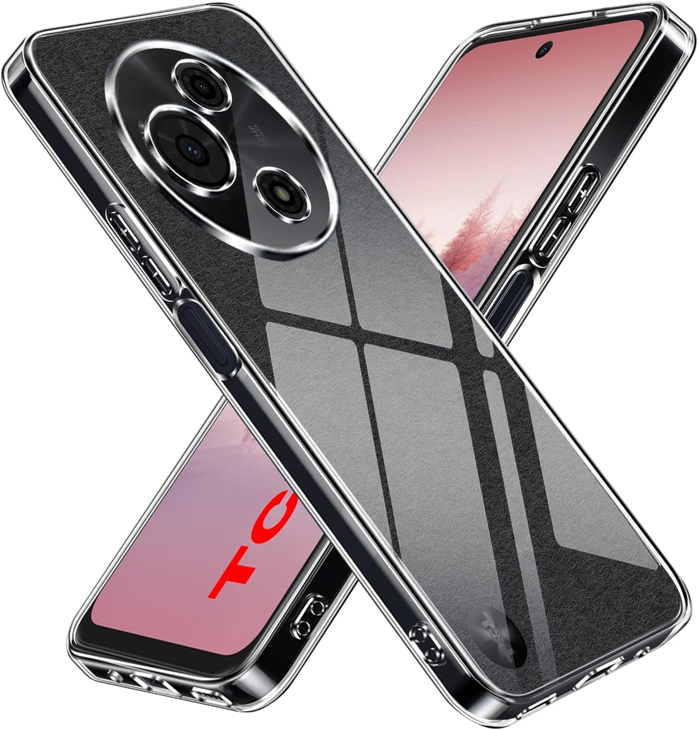 TCL 605 Case Clear Phone Cover