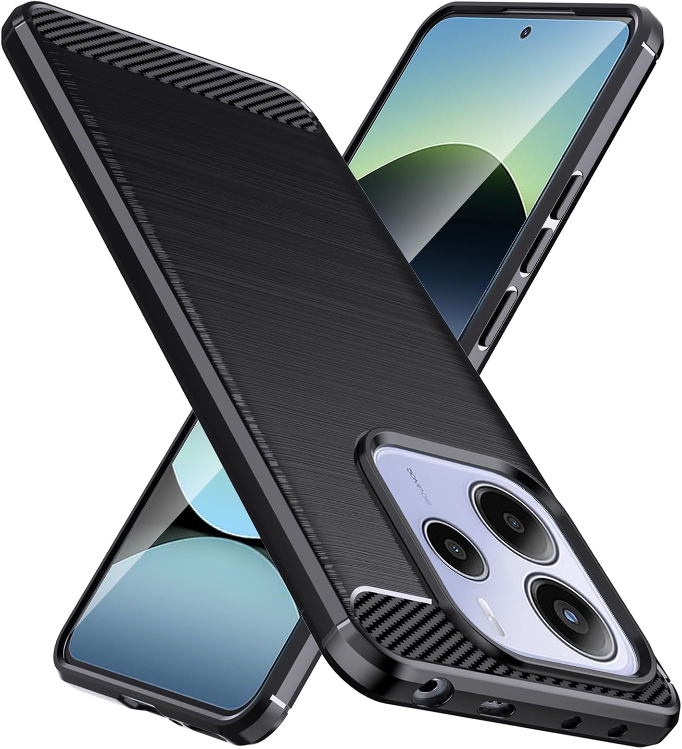 Xiaomi Redmi Note 14 4G Case Carbon Fibre Phone Cover