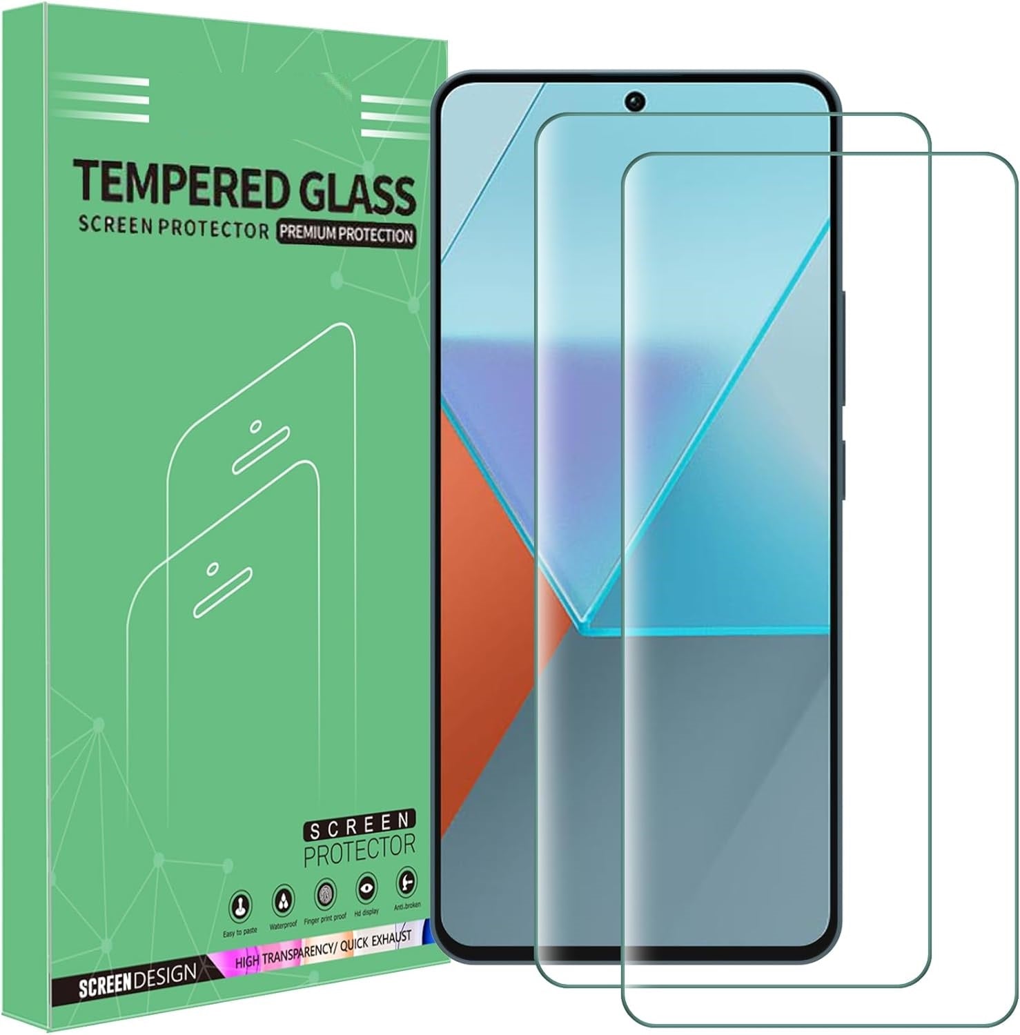 Xiaomi Redmi Note 13 Pro 5G Screen Protector Glass