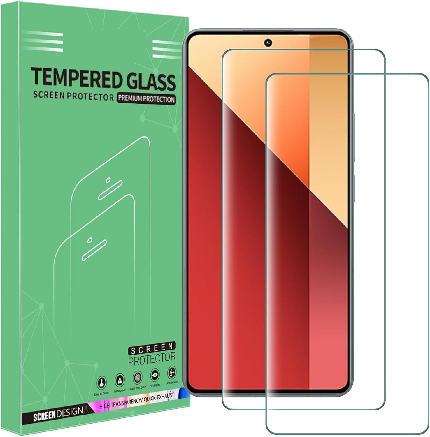 Xiaomi Redmi Note 13 4G Screen Protector Glass