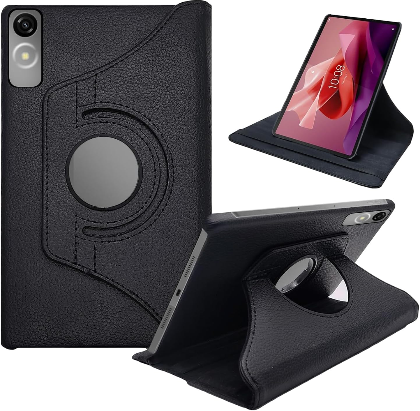 Lenovo Tab P12 Case Stand Cover 360 ° Rotating