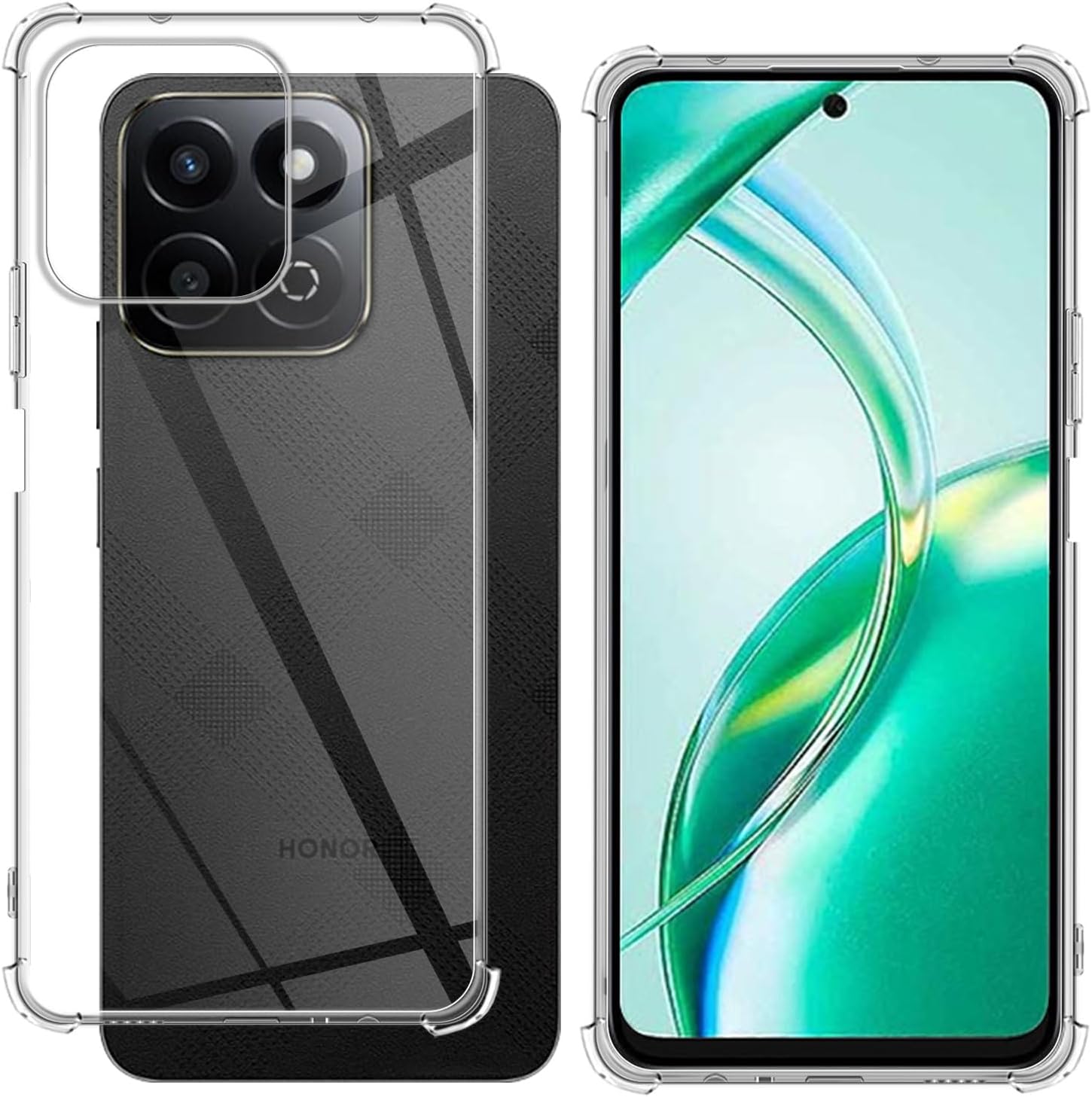Honor 200 Smart Case Clear Phone Cover & Screen Protector
