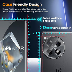 OnePlus 12R Screen Protector & Camera lens