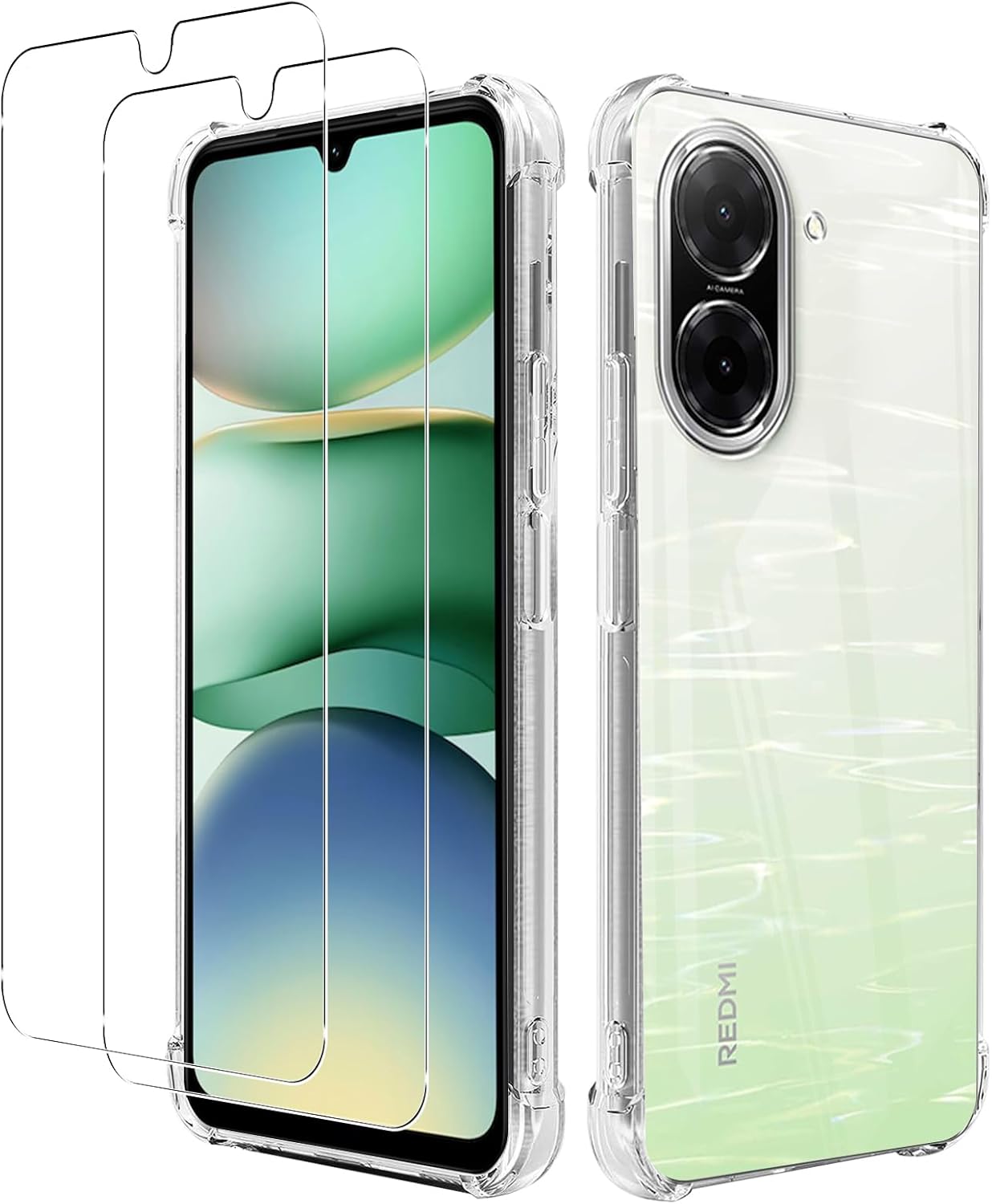 Xiaomi Redmi A5 4G Case Clear Phone Cover & Screen Protector