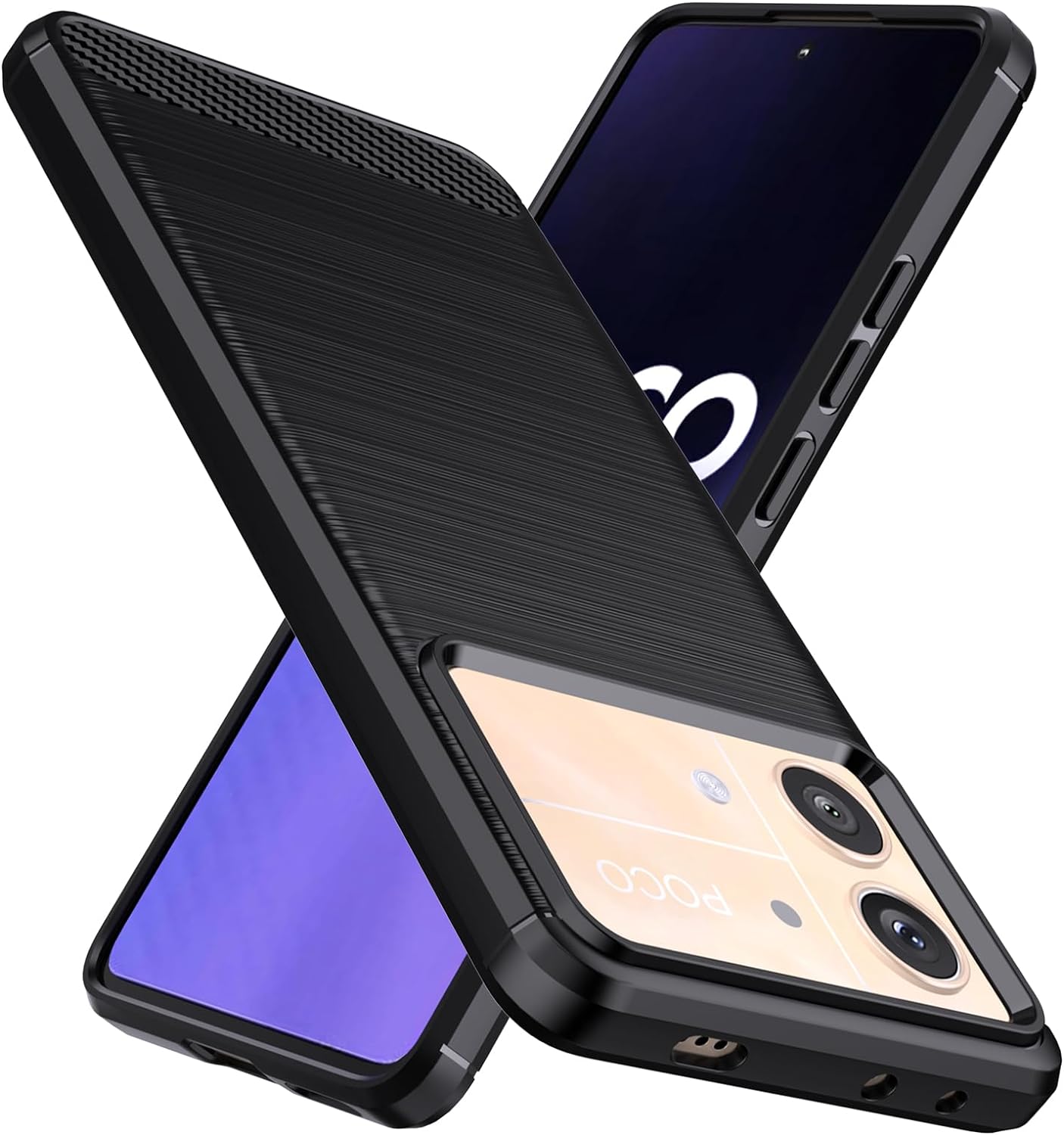 Xiaomi Poco X6 Neo Case Carbon Fibre Phone Cover