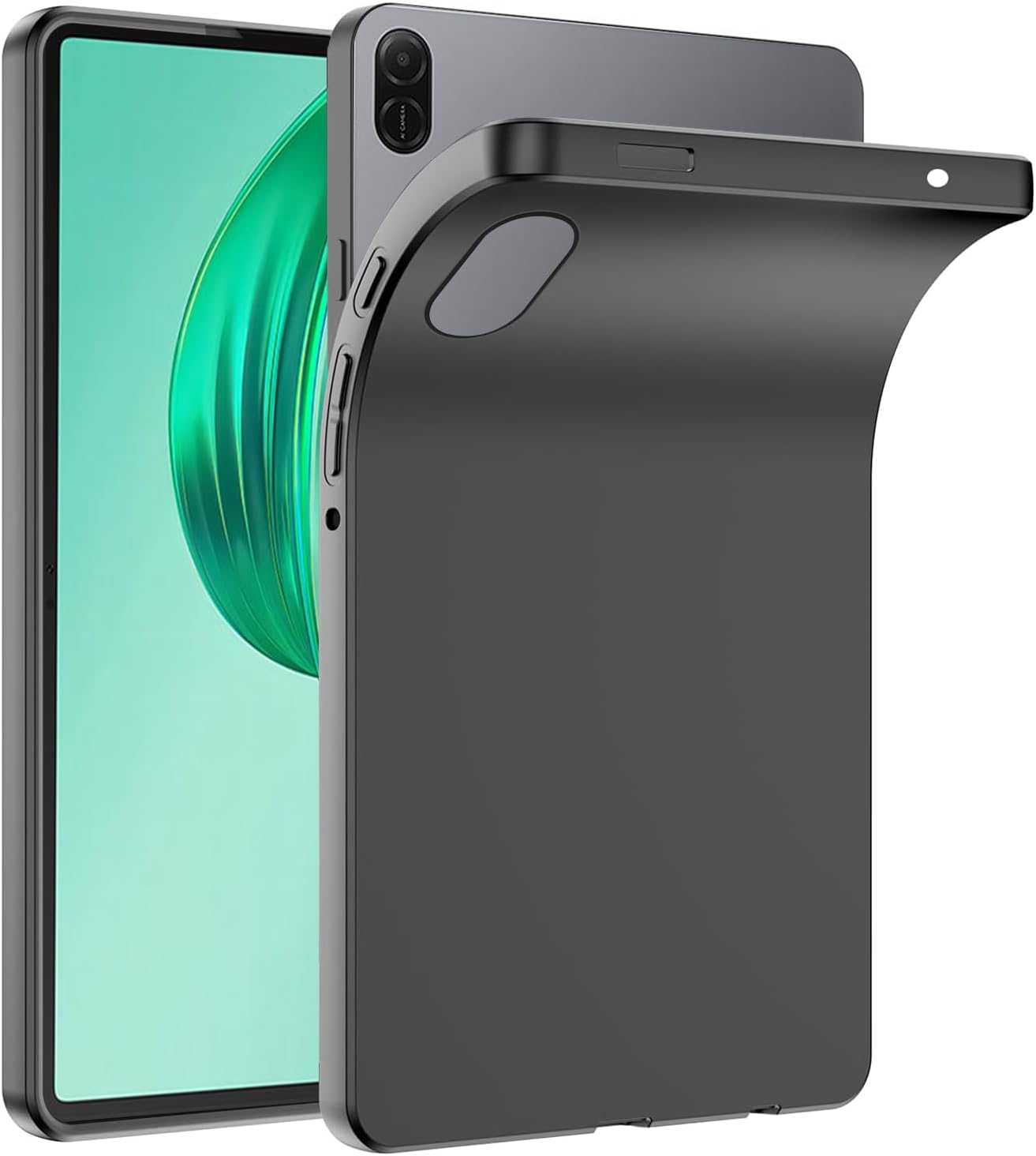 Honor Pad X8a Case Black Tablet Cover Gel + Screen Protector