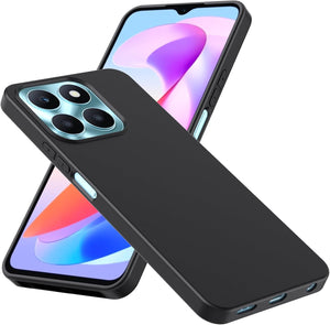 Honor X6b Case Black Gel Phone Cover & Screen Protector